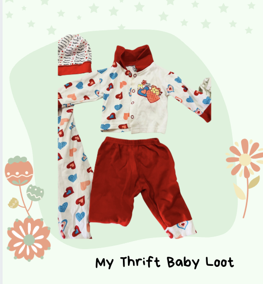Like New Babyhug newborn romper sets
